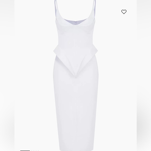 Et Ochs Gia Peplum Midi-Dress Size 4 NWT - Picture 3 of 15